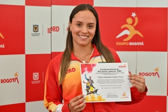 Homenaje del IDRD a sus deportistas de Juegos Mundiales y Panamericanos Junior