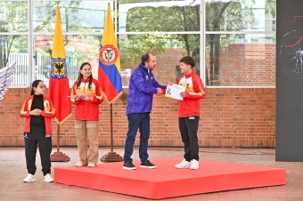 Homenaje del IDRD a sus deportistas de Juegos Mundiales y Panamericanos Junior