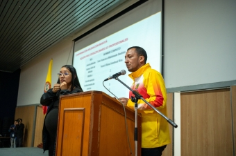 Bogotá entregó la bandera a su delegación a la Final Nacional de los Juegos Intercolegiados