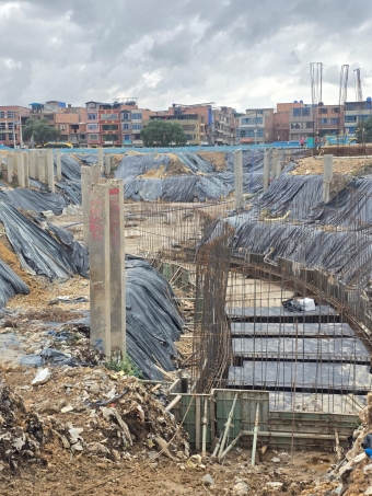 Avance en la construcción del nuevo Velódromo Gibraltar