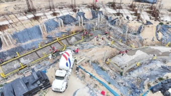 Avance en la construcción del nuevo Velódromo Gibraltar