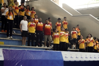 Lucha libre y bádminton distritales se lucen en Palmira