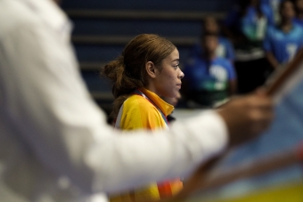 Lucha libre y bádminton distritales se lucen en Palmira