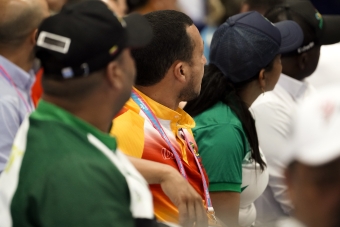 Lucha libre y bádminton distritales se lucen en Palmira