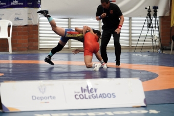 Lucha libre y bádminton distritales se lucen en Palmira