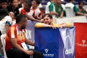 Lucha libre y bádminton distritales se lucen en Palmira