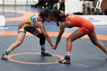 Lucha libre y bádminton distritales se lucen en Palmira