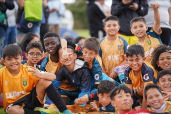 Clubes de Fútbol en el estreno del Reality Sueños de Cancha