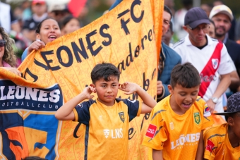 Clubes de Fútbol en el estreno del Reality Sueños de Cancha