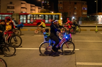 Ciclovía Nocturna 11 de diciembre de 2025