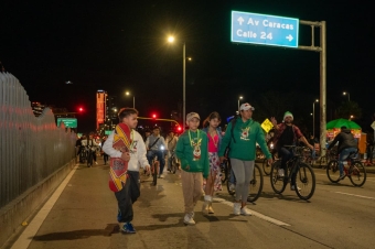 Ciclovía Nocturna 11 de diciembre de 2025