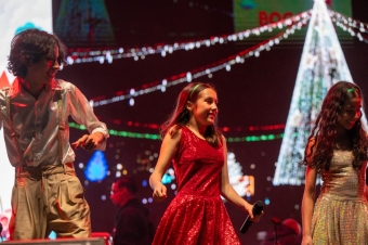 Bogotá encendió la Navidad en el Parque Metropolitano El Tunal