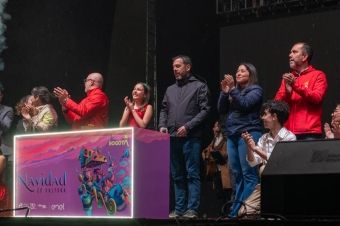 Bogotá encendió la Navidad en el Parque Metropolitano El Tunal