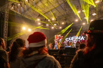 Bogotá encendió la Navidad en el Parque Metropolitano El Tunal