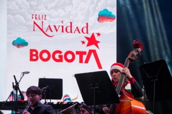 Bogotá encendió la Navidad en el Parque Metropolitano El Tunal