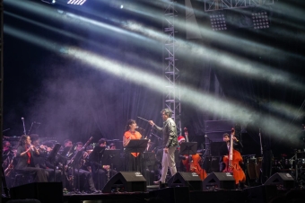 Bogotá encendió la Navidad en el Parque Metropolitano El Tunal