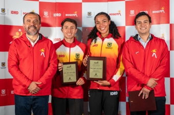 El IDRD exaltó los logros de sus atletas y paratletas