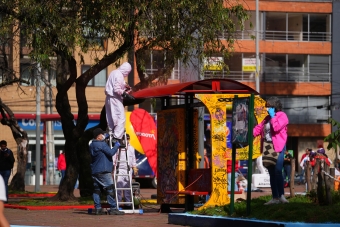 El IDRD transformó el Parque de los Hippies con una jornada de voluntariado, cultura ciudadana y embellecimiento