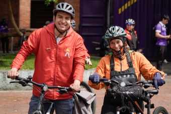 La Escuela de la Bicicleta llegó a La Candelaria y consolida su expansión en toda Bogotá