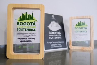 Reconocimiento- Bogotá construcción Sostenible.