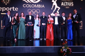 El Equipo Bogotá brilló en los Premios Altius