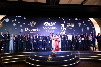 El Equipo Bogotá brilló en los Premios Altius