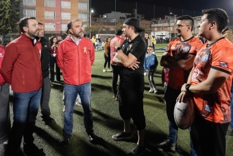 IDRD entregó cinco canchas sintéticas renovadas en Fontibón y fortalece la infraestructura deportiva del occidente de Bogotá