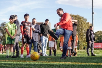 IDRD entregó cinco canchas sintéticas renovadas en Fontibón y fortalece la infraestructura deportiva del occidente de Bogotá