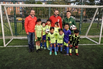 IDRD entregó cinco canchas sintéticas renovadas en Fontibón y fortalece la infraestructura deportiva del occidente de Bogotá
