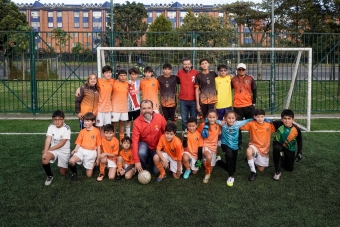 IDRD entregó cinco canchas sintéticas renovadas en Fontibón y fortalece la infraestructura deportiva del occidente de Bogotá