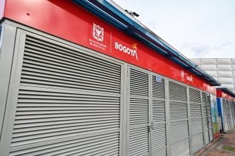 Baños en el Parque Movistar Arena. 