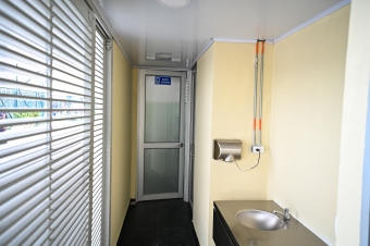 Baños en el Parque Movistar Arena. 