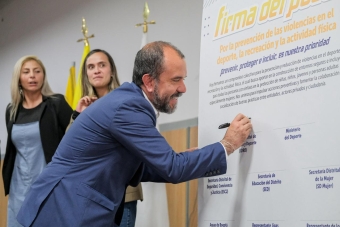 Bogotá firma el Pacto por la Prevención de las Violencias en el Deporte, la Recreación y la Actividad Física