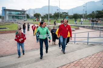 Actividad física para la inclusión: IDRD se suma al servicio de Autocuidado del Parque Tercer Milenio