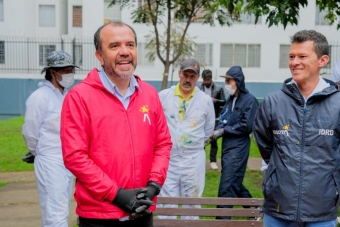 Intervención en parques por parte del IDRD y el DADEP