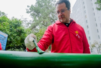 Intervención en parques por parte del IDRD y el DADEP
