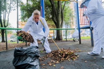 Intervención en parques por parte del IDRD y el DADEP