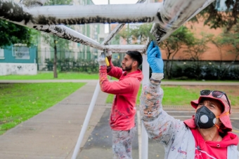 Intervención en parques por parte del IDRD y el DADEP