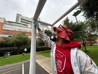 Intervención en parques por parte del IDRD y el DADEP