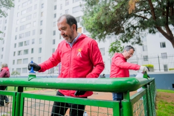 Intervención en parques por parte del IDRD y el DADEP