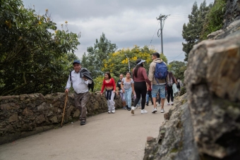 Sendero al Cerro de Monserrate