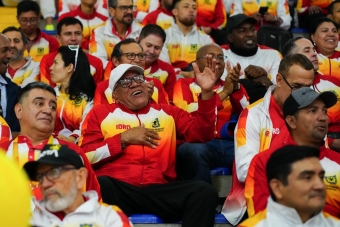 Los entrenadores del Equipo Bogotá tuvieron la celebración de su día en el Palacio de los Deportes