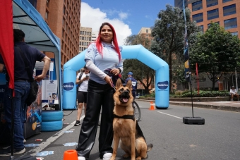 IDRD fortalece la Ciclovía de Bogotá con estaciones tipo “Pit Stop” para el bienestar de las mascotas