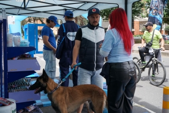 IDRD fortalece la Ciclovía de Bogotá con estaciones tipo “Pit Stop” para el bienestar de las mascotas