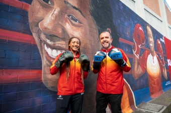 Bogotá rindió homenaje a Valeria Arboleda con un mural en el Parque Polideportivo Las Cruces