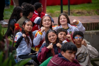 Bogotá rindió homenaje a Valeria Arboleda con un mural en el Parque Polideportivo Las Cruces