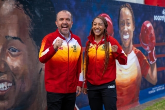 Bogotá rindió homenaje a Valeria Arboleda con un mural en el Parque Polideportivo Las Cruces