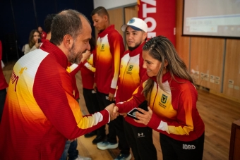 El IDRD reconoció a medallistas de los IV Juegos Suramericanos de la Juventud