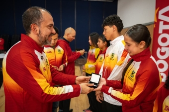El IDRD reconoció a medallistas de los IV Juegos Suramericanos de la Juventud