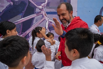 IDRD entregó mural en homenaje a Luis Rincón, referente bogotano